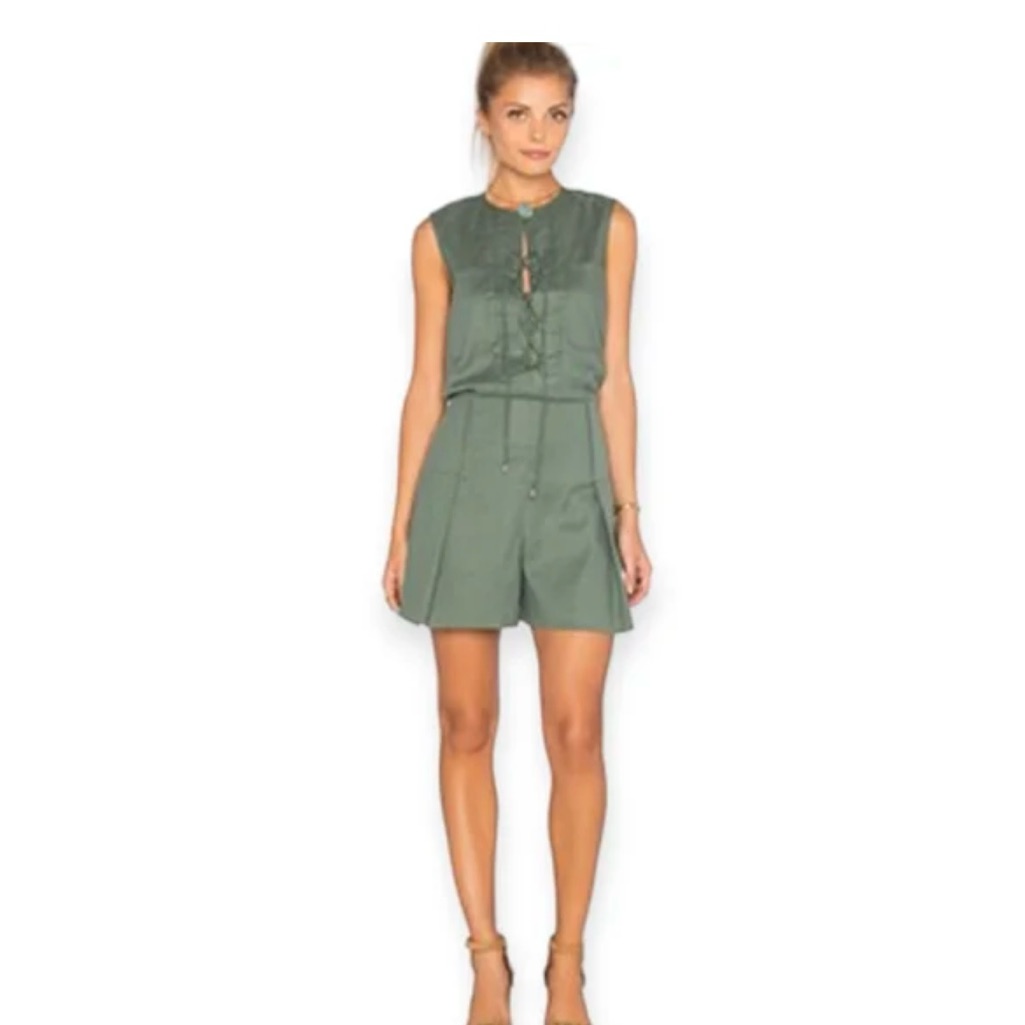 Derek Lam 10 Crosby Romper Size New
